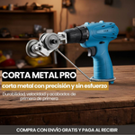 CortaXpress™ | Cortador de metal para taladro + Envío GRATIS