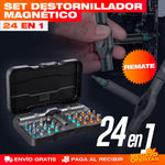 SET DESTORNILLADOR MAGNÉTICO 24 EN 1 + ENVÍO GRATIS 🎁