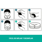 COLLARÍN CERVICAL INFLABLE - ALIVIA DOLOR Y TENSIÓN CUELLO